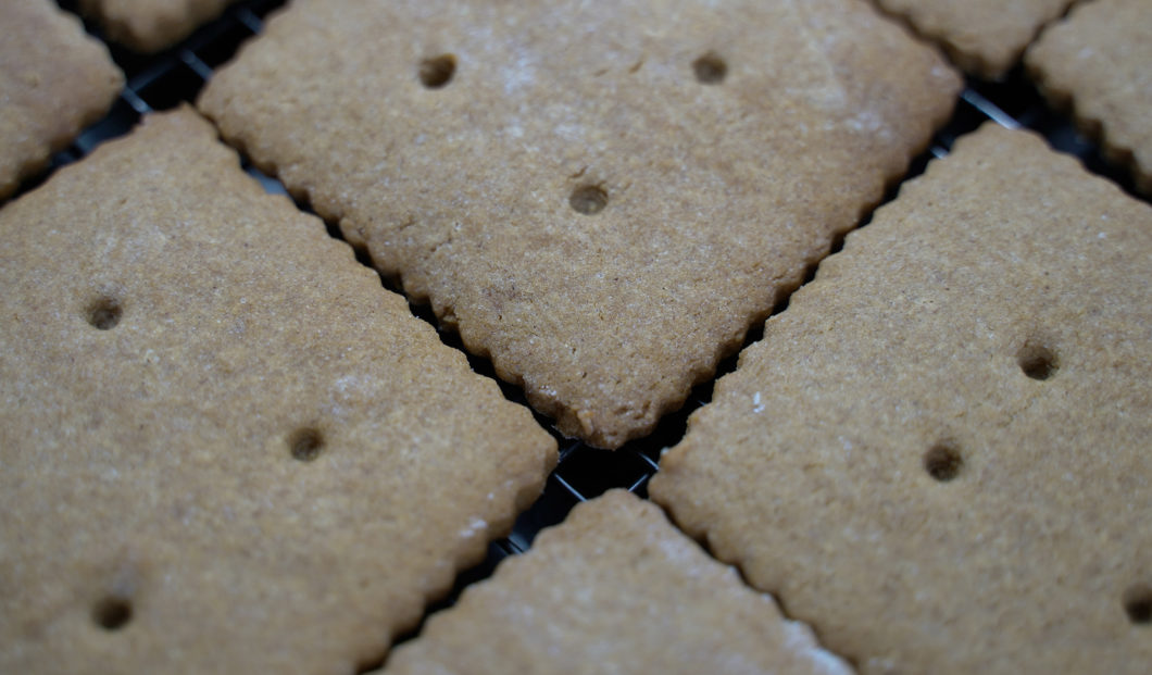 Baked Gluten Free Graham Crackers